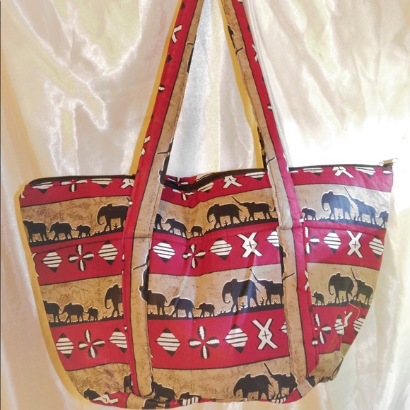 Handbags - Large African Wax Print Tote